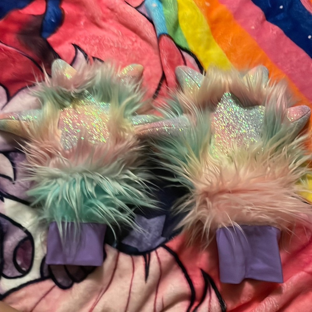 Cotton Candy fursuit “paws”